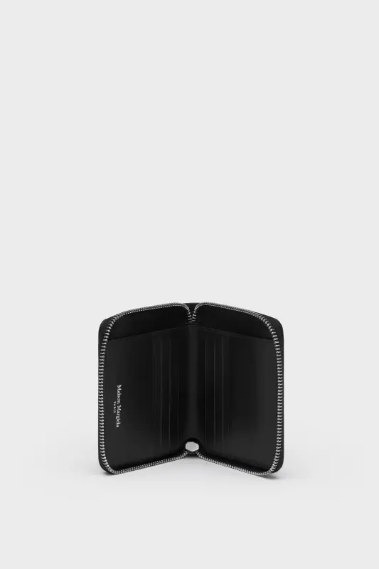 Maison Margiela Glam Slam Compact Zipped Wallet Black online