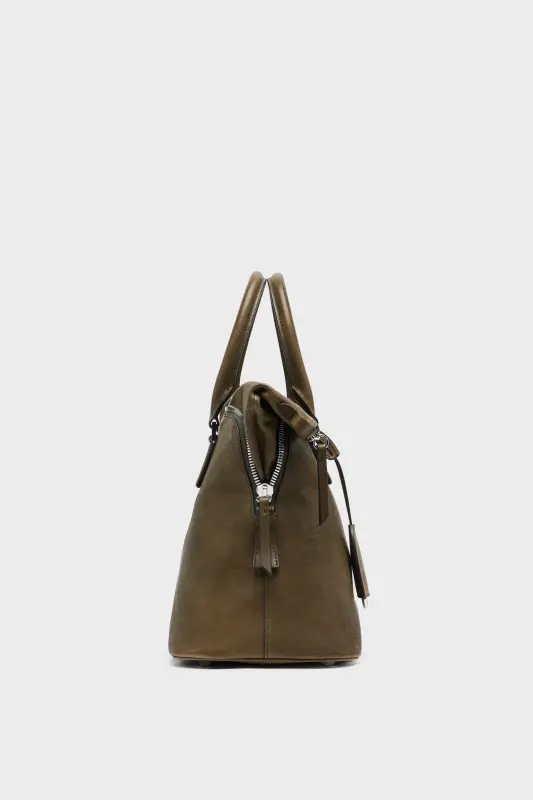 Maison Margiela Yellow Leather 5AC Crossbody Bag Loved To Death Medium Khaki online