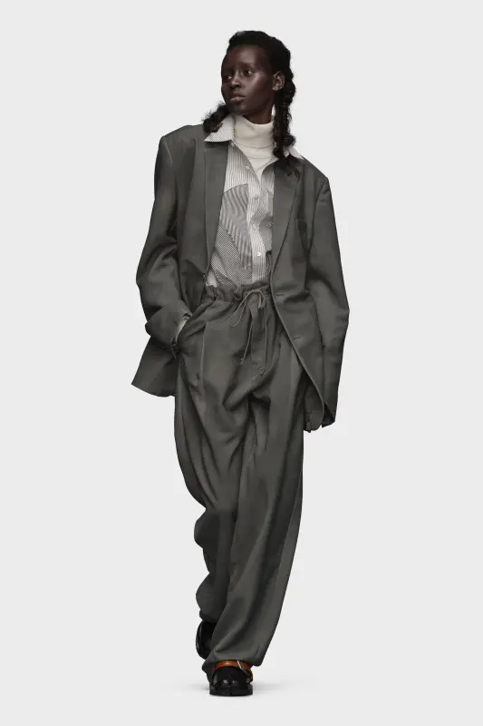 Maison Margiela Mohair Wool Suit Jacket Dark taupe online