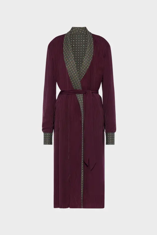 Maison Margiela Reversible Robe de Chambre coat Bordeaux online