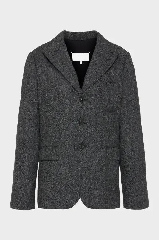Maison Margiela Wool jacket Dark grey online