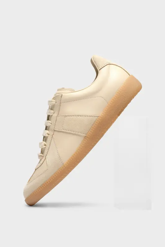 Maison Margiela Beige Replica Sneakers Dirty White Beige online