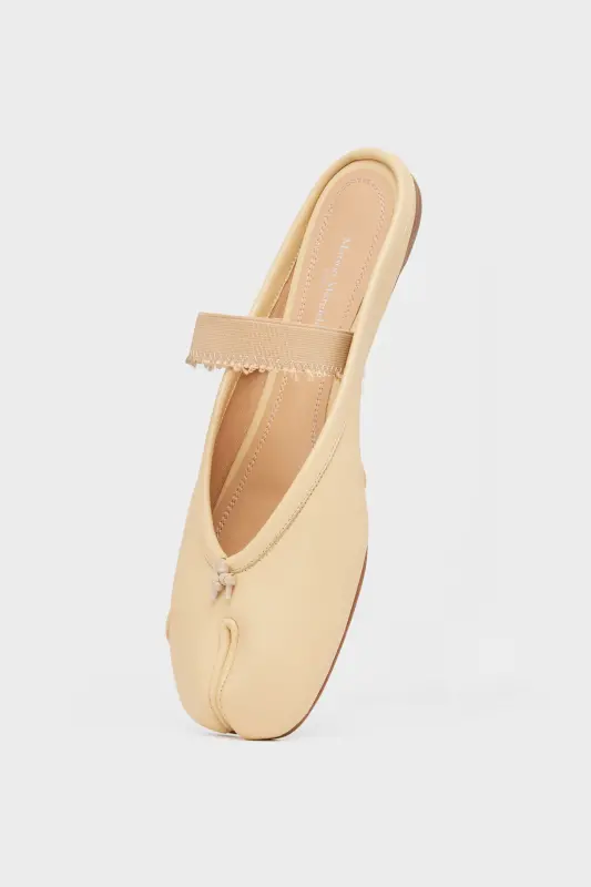 Maison Margiela TABI BALLERINA MULE ELASTIC BAND Nude online
