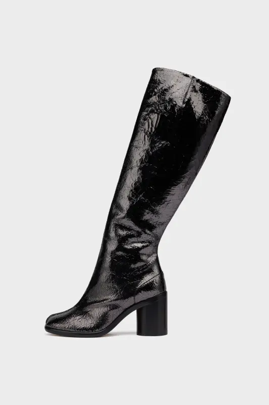 Maison Margiela Tabi Broken Mirror Boots 8 cm Heel Dark grey online